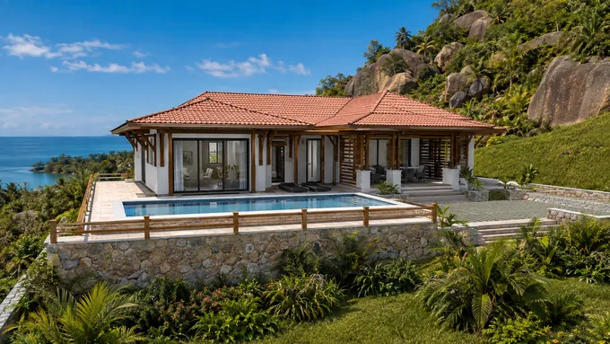 Villa Jane — полный вид дома, визуализация